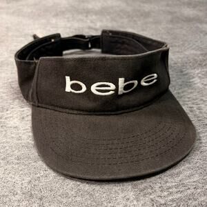 bebe | Accessories | Bebe Black Cap With Rhinestone Logo  display picture 3